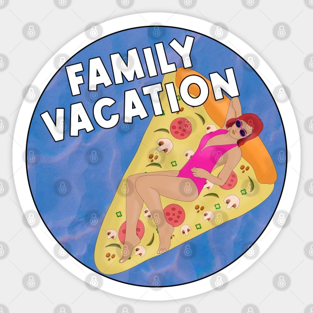 Family Vacation Sticker by DiegoCarvalho